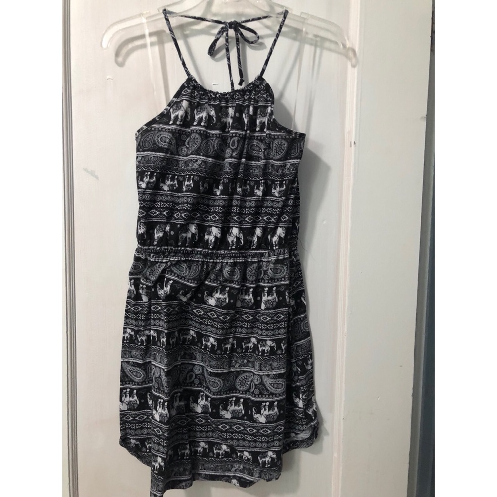 Black and White Dress